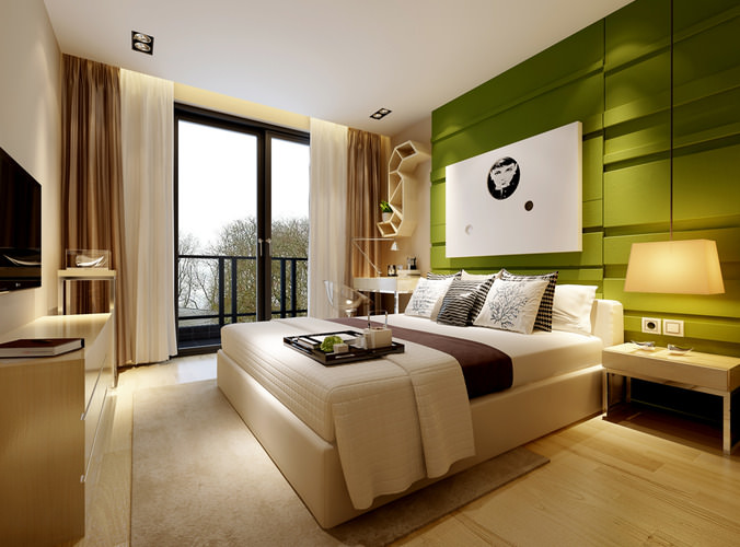 Bedroom Modern Bedroom Green Modern Bedroom Teen Modern