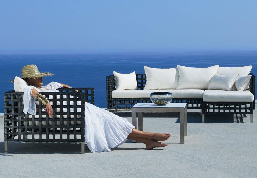 Furniture Modern Metal Patio Furniture Modest On Pertaining To Outdoor Cane Line Flow Lounge 15 Modern Metal Patio Furniture Innovative On With Regard To Cheap Outdoor Inspiration 7 Modern Metal Patio Furniture