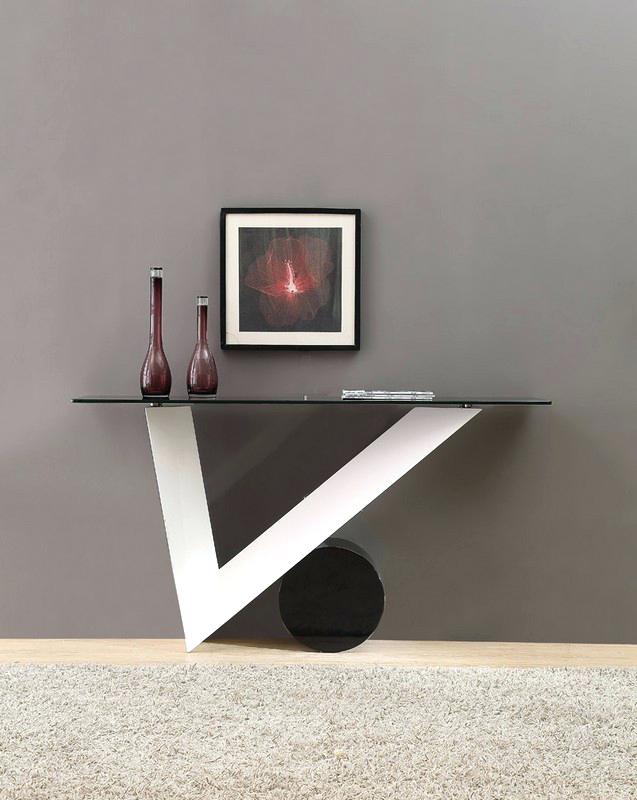 Furniture Modern White Console Table Excellent On Furniture In 9 Tables For Your House Decor 24 Modern White Console Table