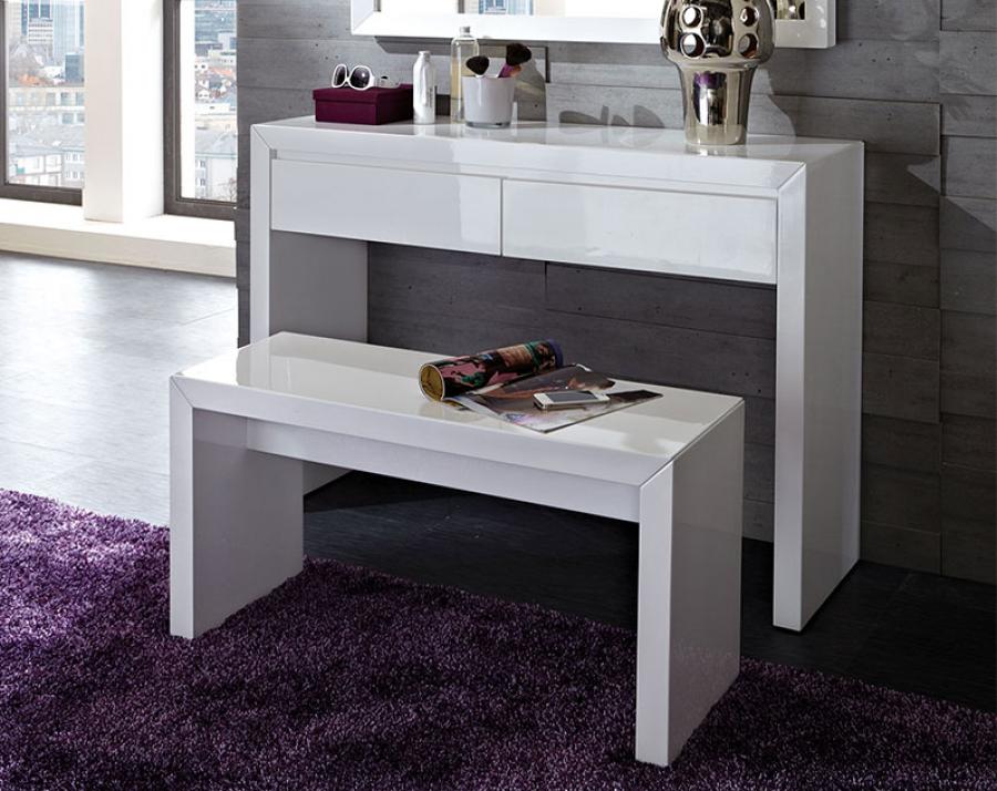 Furniture Modern White Console Table Nice On Furniture Pertaining