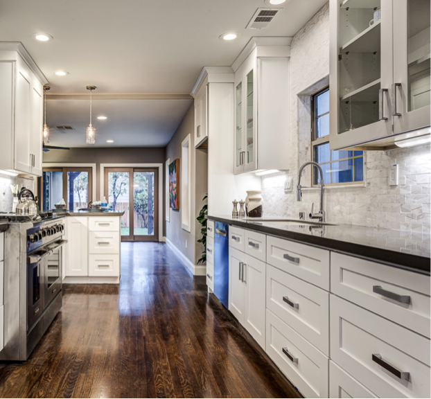 Kitchen Modern White Shaker Kitchen Exquisite On With Cabinets 16