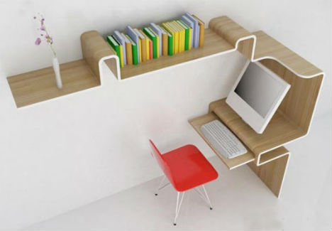 Office Office Desk For Small Space Creative On Regarding Narrow