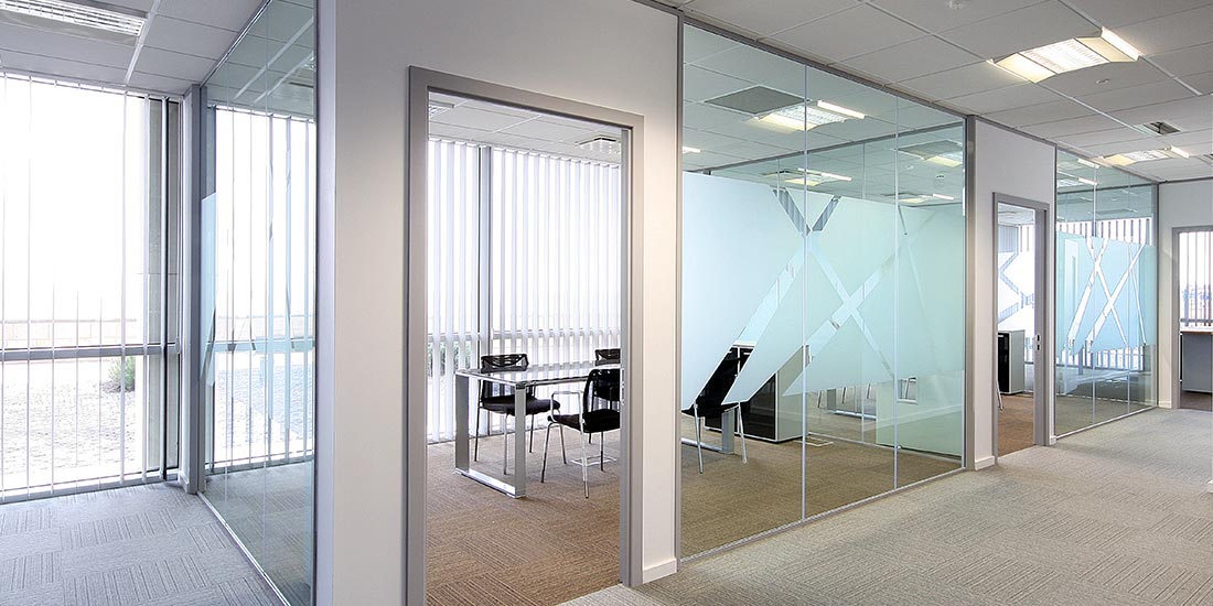 Office Office Dividers Glass Unique On With Regard To Design