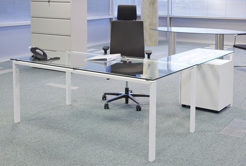 Furniture Office Glass Tables Marvelous On Furniture Throughout