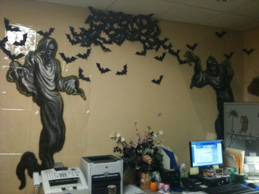 Other Office Halloween Decorations Scary Fresh On Other Regarding