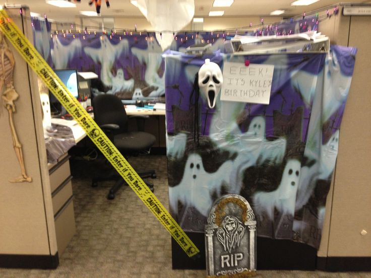 Office Office Theme Ideas Plain On Regarding Halloween Decorating