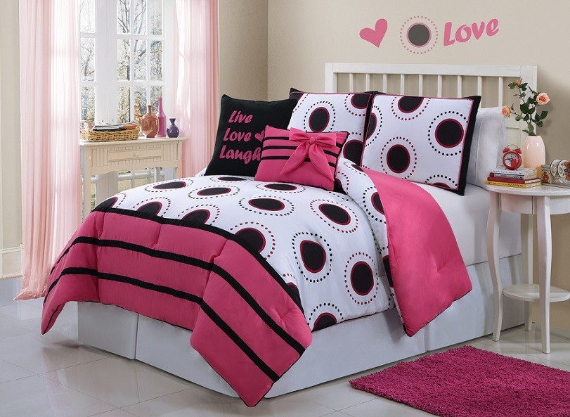 girly queen size bedroom set