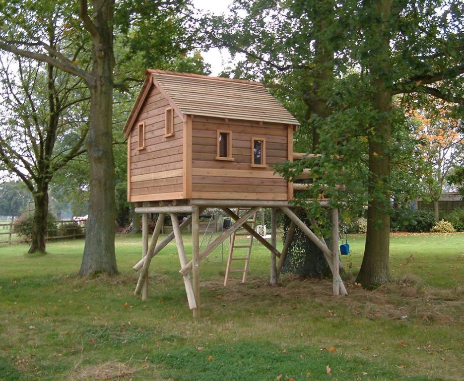 Other Simple Kids Tree House Delightful On Other With Fort Ladder