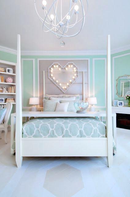 turquoise bedrooms for girls