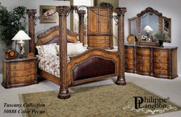Bedroom Tuscan Style Bedroom Furniture Excellent On Intended