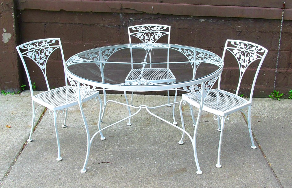 Furniture Vintage Metal Patio Furniture Vintage Metal Patio
