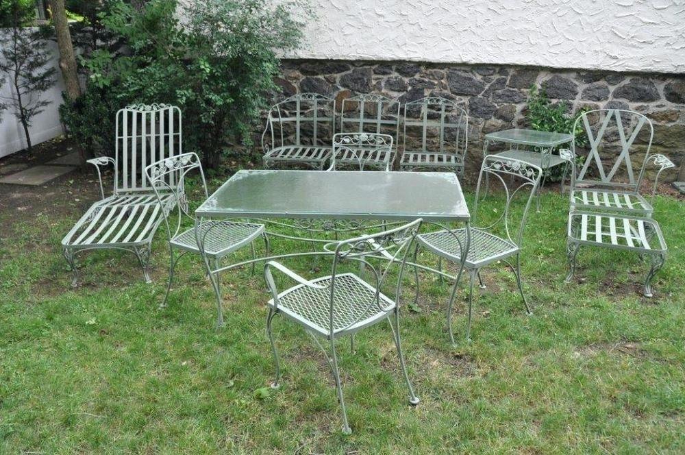 Furniture Vintage Metal Patio Furniture Metal Patio Furniture Vintage
