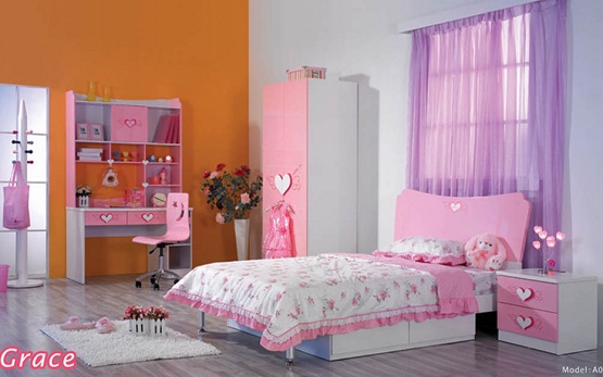 Furniture White Girls Furniture Nice On Intended Bedroom Set