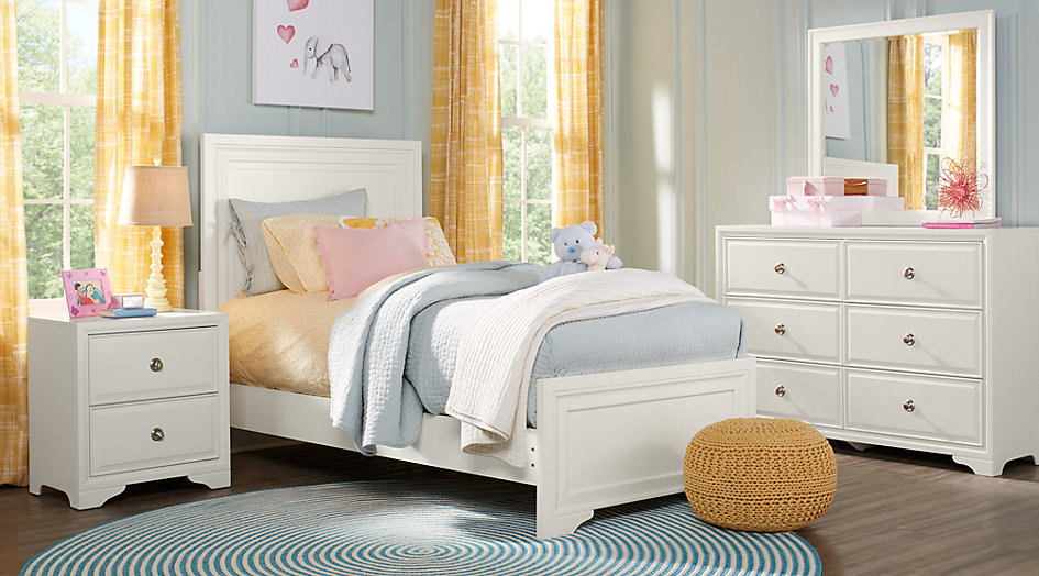 Furniture White Girls Furniture Exquisite On Intended Spring