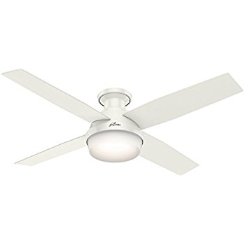 Furniture White Hunter Ceiling Fans Modest On Furniture And Rain