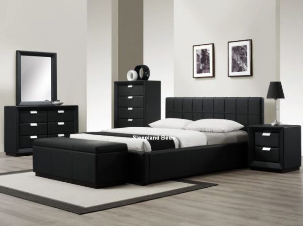 Bedroom White Or Black Furniture Impressive On Bedroom Pertaining