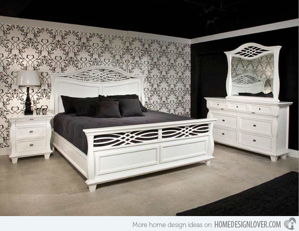 Furniture White Room Black Furniture Magnificent On Decor Cried