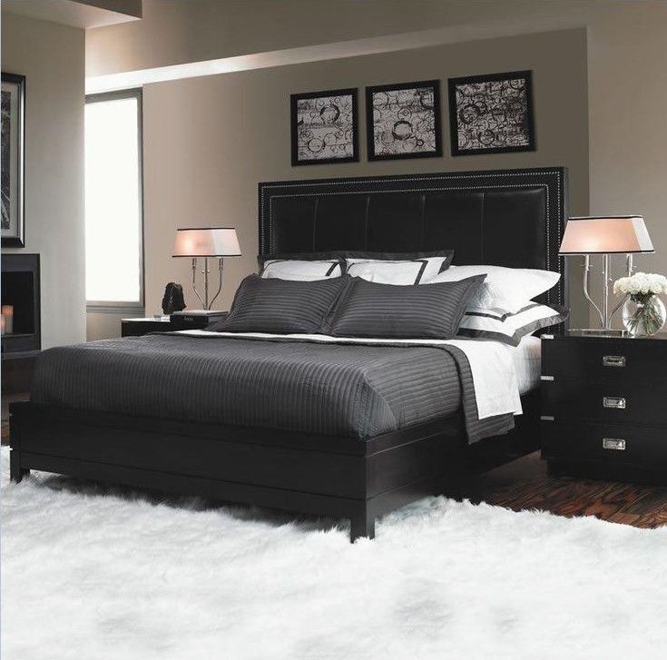 Furniture White Room Black Furniture Magnificent On Decor