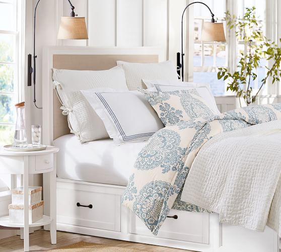 Bedroom White Upholstered Beds Remarkable On Bedroom Within Sunday