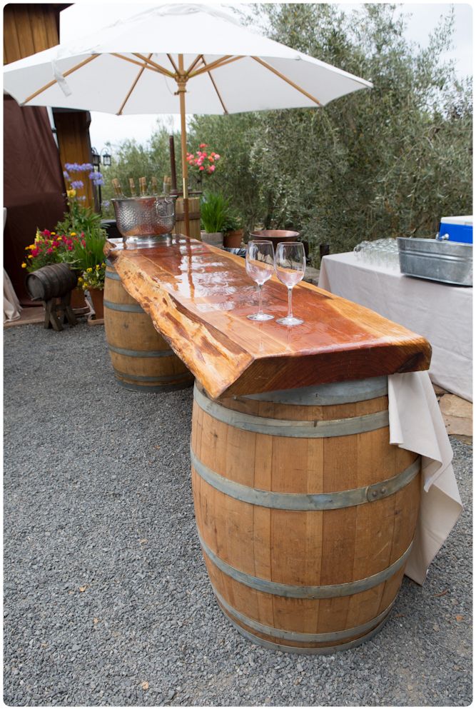 Furniture Wine Barrel Outdoor Furniture Imposing On Inside Ideas