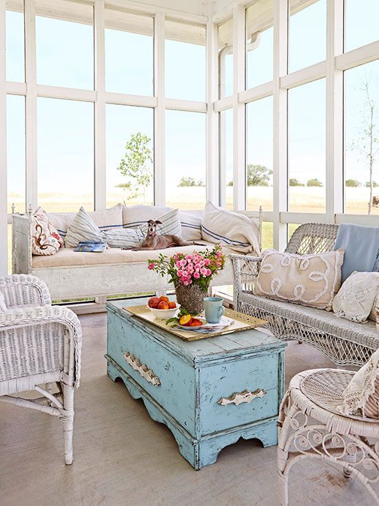 Interior Yellow Sunroom Decorating Ideas Simple On Interior